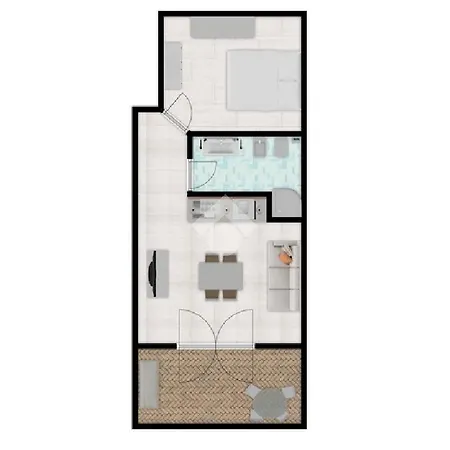 Casa Ichnusa - 1 Bedroom Seaview شقة مارينيلاّ